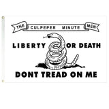 Flag - Don't Tread On Me - Printed Super Polyester