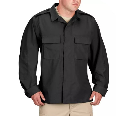 Shirt - Propper BDU Shirt - 2 Pocket Long Sleeve - Black