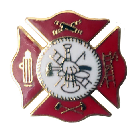 US Fire Department Label Pin
