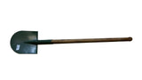 Military Green Shovel w/Wood Handle