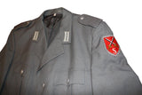 SALE Vintage East German NVA Officer Jacket - Grey