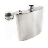 6 OZ Stainless Steel Hip/Kidney Flask