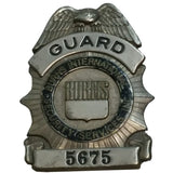 SALE Obsolete Badge - Guard Burns International Security