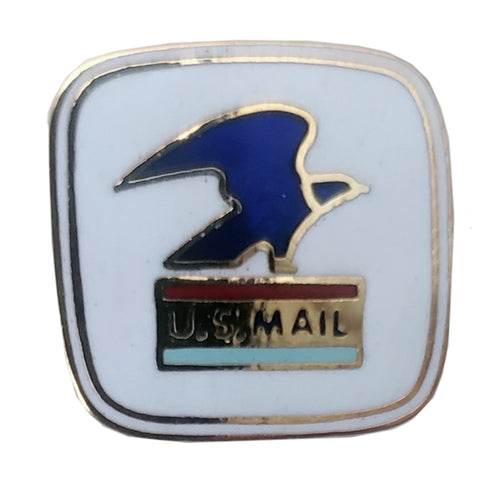 US Mail Label Pin