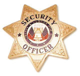 HWC Security Officer 6 or 7 Point Star Badge - Breast Badge (HWC-6104/7104) - Hahn's World of Surplus & Survival - 2