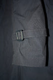 BLOWOUT SALE New Double Breasted Military Trench Raincoat w/Liner - Navy