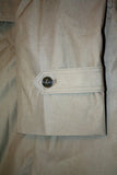 BLOWOUT SALE New Double Breasted Military Trench Raincoat w/liner - Sage