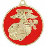 Eagle Emblems Key Ring-USMC Logo Zinc PWT (1-1/2") (EM-KC2079) - Hahn's World of Surplus & Survival