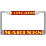 License Plate Frame - USMC - 6"x12"