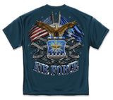 Erazor Bits Air Force Double Flag Eagle T-Shirt (ER-MM2150) - Hahn's World of Surplus & Survival - 1