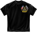 Erazor Bits Army Double Flag Eagle T-Shirt (ER-MM2151) - Hahn's World of Surplus & Survival - 2