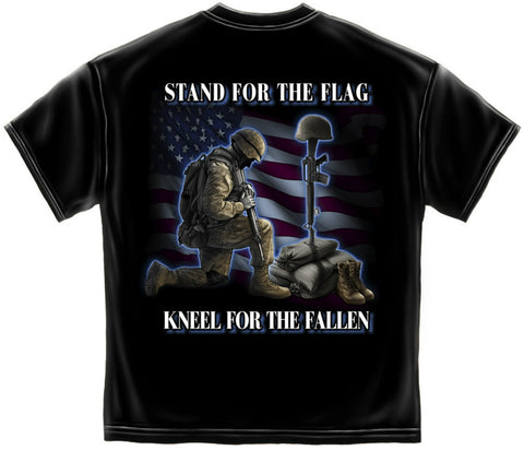 T-Shirt - Stand for Flag Kneel for Fallen (MM2323)
