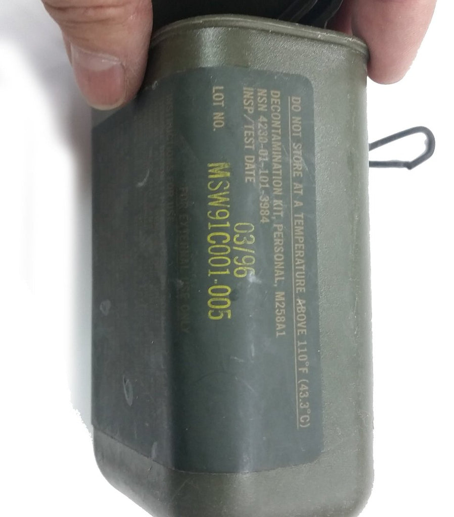 US Military Decontamination Kits (HWS-MSA-20-24) – Hahn's World of ...