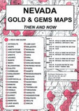 Gold & Gems Maps Then & Now (ND-GGMTN) - Hahn's World of Surplus & Survival - 1