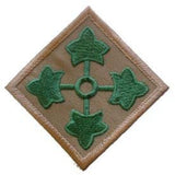 Eagle Emblems Inc. Army 004th Inf. Div. Collectors Patch (EM-PM0127) - Hahn's World of Surplus & Survival