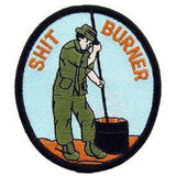 Eagle Emblems Inc.Vietnam Shit Burner Collectors Patch (EM-PM0269) - Hahn's World of Surplus & Survival