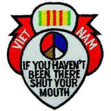 Eagle Emblems Inc.Vietnam Shut Your Mouth Collectors Patch (EM-PM0455) - Hahn's World of Surplus & Survival