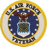 Eagle Emblems  PATCH-USAF EMBLEM,VETERAN (3") (PM0632) - Hahn's World of Surplus & Survival
