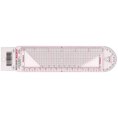 RM Products #40 Multi-Gauges Ruler 6"