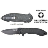 RUKO 182SBBK Tactical Folder Knife