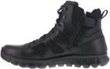 Reebok Boot - Sublite Cushion Tactical - Black  (RB8605) - Memory Tech Message Footbed