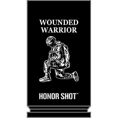 Eagle Emblems 30MM Shot Glass Wounded Warrior - Hahn's World of Surplus & Survival