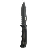SOG Knife -Seal Strike - Black, Deluxe Sheath