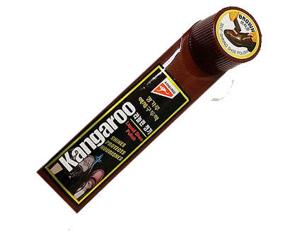 LIMITED Kangaroo Liquid Shoe Polish Brown (K-LSPB) - Hahn's World of Surplus & Survival