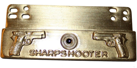 SALE Sharp Shooter Award Name Badge Tab