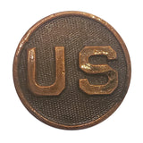Vintage WWII U.S. Military Insignia & US Army Aviation Enlisted Collar Disc