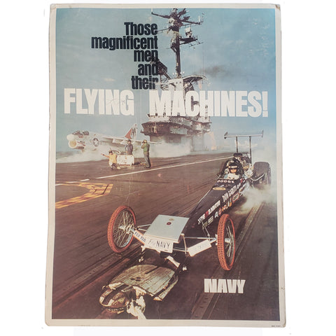 USN Recruiting Poster "Flying Machines!"