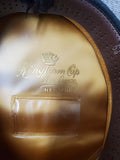 Vintage US Army Officer Kingform Cap w/Badge & Scrambled Eggs (7663)