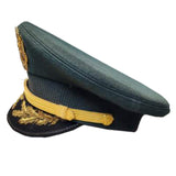 Vintage US Army Officer Kingform Cap w/Badge & Scrambled Eggs (7663)
