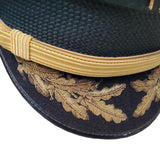 Vintage US Army Officer Kingform Cap w/Badge & Scrambled Eggs (7663)
