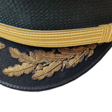 Vintage US Army Officer Kingform Cap w/Badge & Scrambled Eggs (7663)