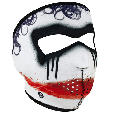 Zan headgear Coolmax Mit Neopren-Maske Sturmhaube Weiß