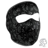 Zan Headgear Full Mask Neoprene Dark Paisley (ZH-WNFM102) - Hahn's World of Surplus & Survival