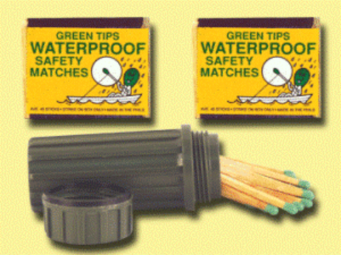 HQ Company Waterproof Matches & Matchbox (HQ-3633) - Hahn's World of Surplus & Survival