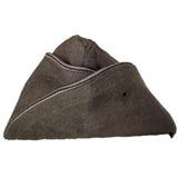 Vintage WWII Army Garrison Cap 100% Wool - Green (1541)