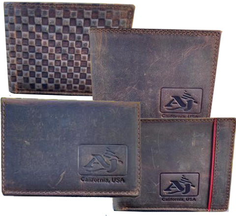 AJ Premium Leather Collection Wallets