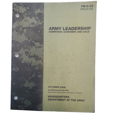 Army Leadership Manual 6-22
