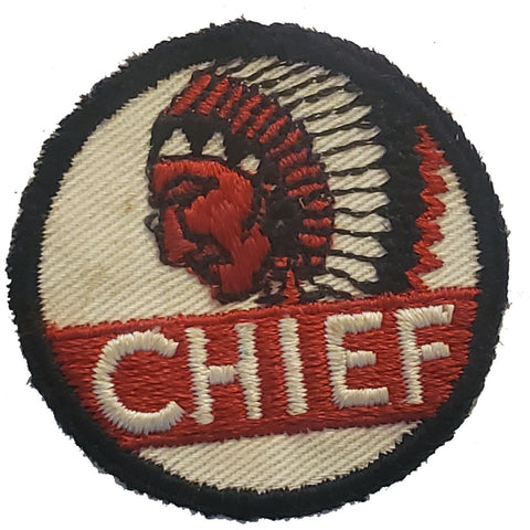 Patch - Indian Chief Head (1242)