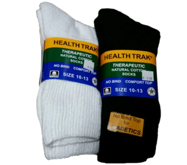 Railroad Diabetix Health Trak Therapeutic Socks – Hahn's World of