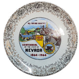 Collectable Souvenir Plates (NV Centennial & JFK)