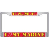 License Plate Frame - USMC - 6"x12"