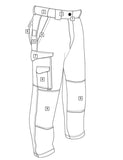 Tru-Spec 24-7 Series Tactical Pants Polyester Cotton Rip-Stop- Ranger Green (TS-1042) - Hahn's World of Surplus & Survival - 2