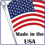 Flag - USMC Logo12"x18" Stick -  Made in USA -  Hemmed Cotton