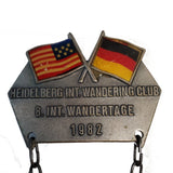 Vintage Heidelberg Int Wandering Club 8. Int Wandertage 1983 Medal (Mid States)