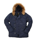 Alpha N-3B Parka - Replica Blue (ALPHA-MJN31000C1) - Hahn's World of Surplus & Survival - 1