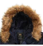 Alpha N-3B Parka - Replica Blue (ALPHA-MJN31000C1) - Hahn's World of Surplus & Survival - 3